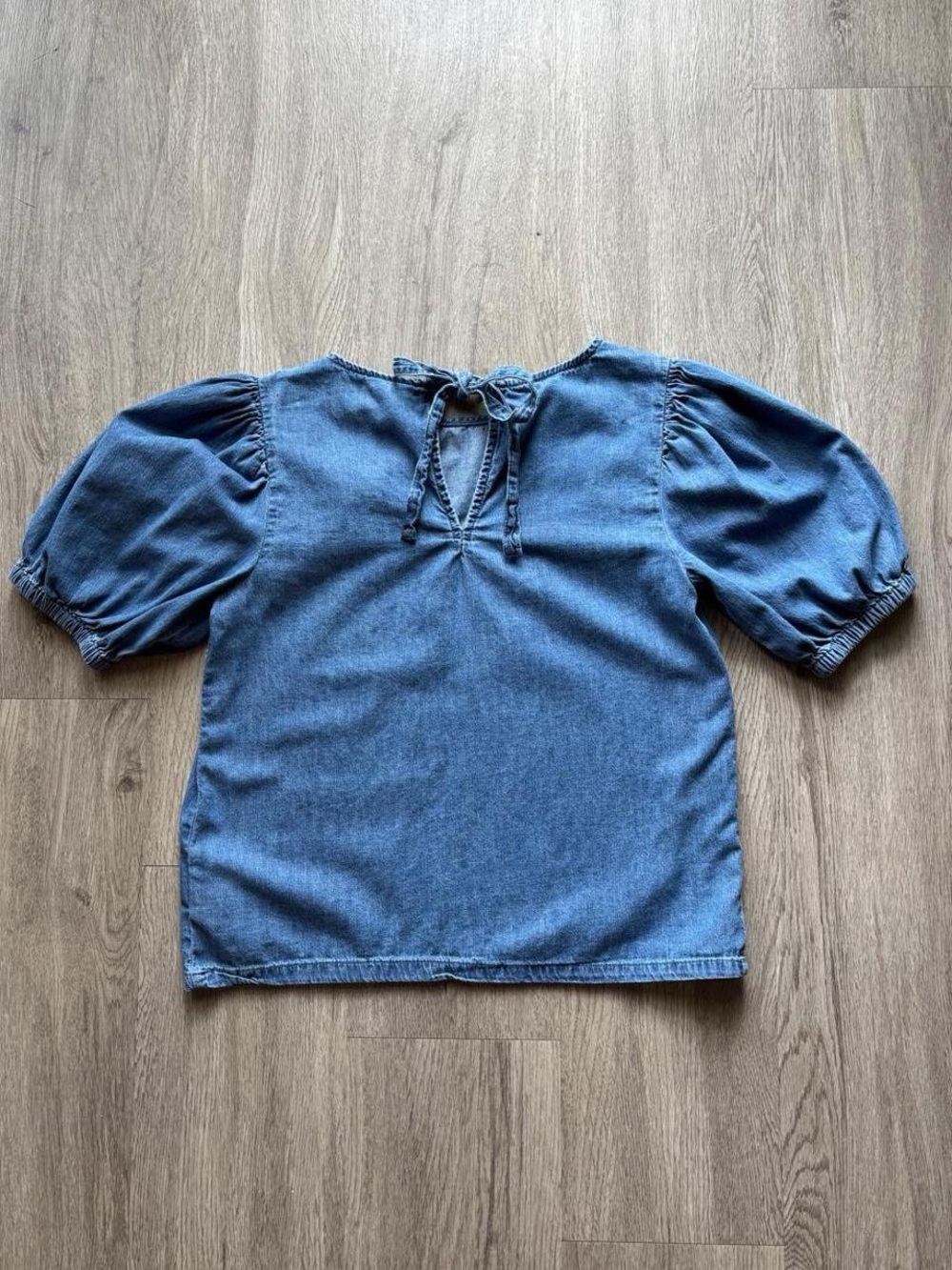 GAP Blue Denim Blouse